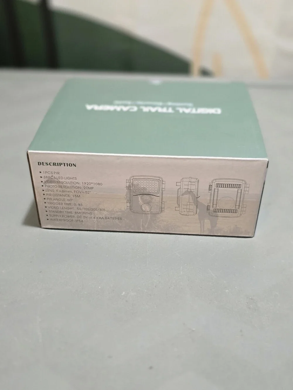Trail Camera 1080P HD - Green